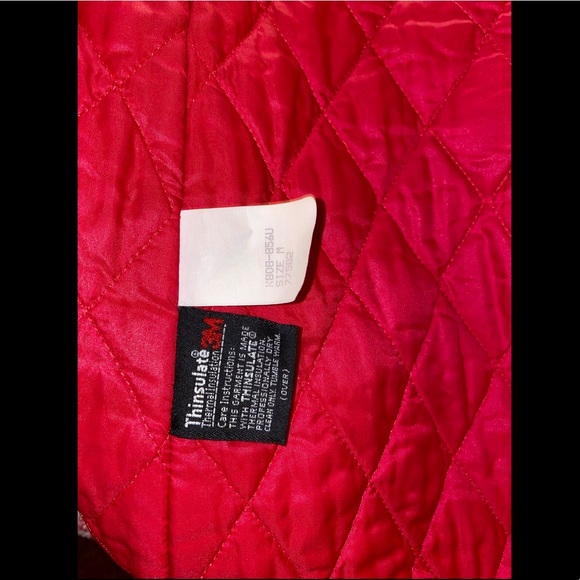 1970s PENDLETON Red Wool Coat with Toggle Buttons - Picture 8 of 9